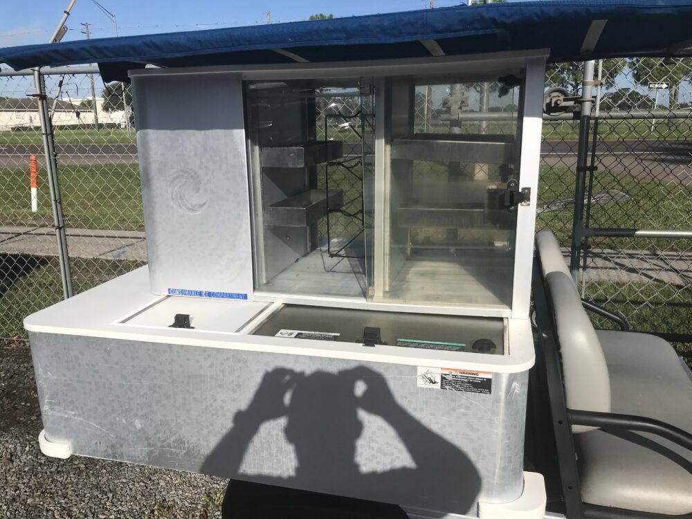 2015 BLUE CLUB CAR CAFE EXPRESS GAS Jeffrey Allen, Inc