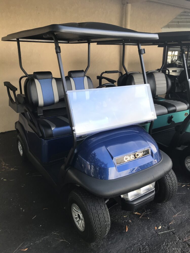 2016 BLUE CLUB CAR PRECEDENT 4PASSENGER GAS Jeffrey Allen, Inc